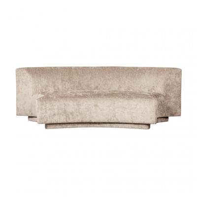 WOOOD 2-zits Bank 'Popular' Modulair, Chenille, kleur Naturel WOOOD 2-zits Bank 'Popular' Modulair, Chenille, kleur Naturel