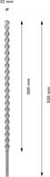 Bosch Accessoires Hamerboren SDS-max-9 Natural Stone 32 x 800 x 920 mm 1st - 1618596507 - thumbnail
