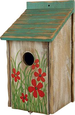 TRIXIE NESTKASTJE BESCHILDERD HOUT 15X14X28 CM GAT 3,3 CM TRIXIE NESTKASTJE BESCHILDERD HOUT 15X14X28 CM GAT 3,3 CM