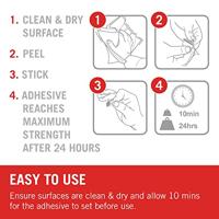 VELCRO® VEL-EC60227 Klittenband punten Om vast te plakken Haak- en lusdeel (Ø) 16 mm Wit 16 paar - thumbnail