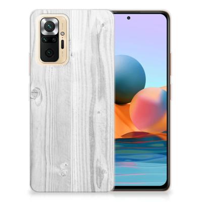 Xiaomi Redmi Note 10 Pro | Bumper Hoesje | White Wood