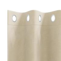VidaXL Verduisterende gordijnen 2 pcs crème 140 x 225 cm fluweel - thumbnail