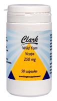 Clark Wilde yam 250mg 50 Vegetarische capsules - thumbnail