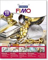 Bladmetaal fimo staedtler zilver 10 vel - thumbnail