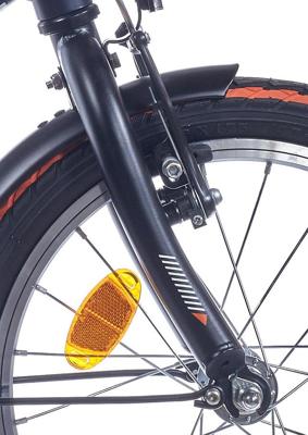 Alpina voorvork 16 yabber black matt