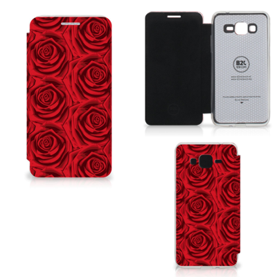 Samsung Galaxy Grand Prime Hoesje Red Roses Samsung Galaxy Grand Prime Hoesje Red Roses