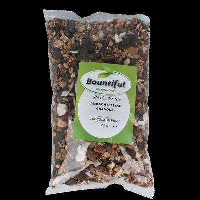 Ambachtelijke granola chocola puur 350 Gram Ambachtelijke granola chocola puur 350 Gram