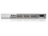 HP 8/8 Base (0) e-Port SAN Switch - Switch - 8 x 8 GB Fibre Channel SFP - gemonteerd in een rack - thumbnail