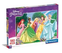 Clementoni legpuzzel super color disney princess, 180st. - thumbnail
