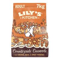 Lily&apos;s Kitchen Countryside Casserole met Kip/Eend hondenvoer 7 kilo - thumbnail