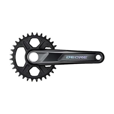 SHIMANO crankstel "deore fc-m6100-1" crankset shim.deore fc-m6100-1 32t 170mm