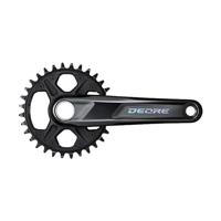 SHIMANO crankstel "deore fc-m6100-1" crankset shim.deore fc-m6100-1 32t 170mm - thumbnail
