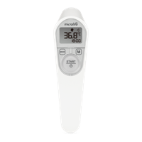 Infra-rood contactloze koortsthermometer - Infra-rood contactloze koortsthermometer - thumbnail