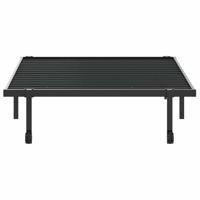 Bedframe zonder matras opvouwbaar 107x203 cm staal zwart - thumbnail