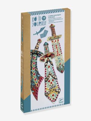 Creatieve set Als een piraat - 3 sabels DJECO meerkleurig