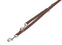 Nobby Trainingsriem Classic, 2 m x 10 mm, Bruin - thumbnail