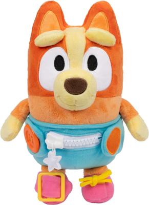 Spectron Bluey baby bingo dress and play pluchen knuffel