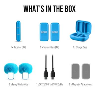RODE Wireless Micro USB-C blauw