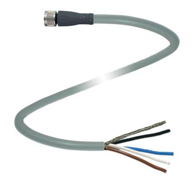 Pepperl+Fuchs 240803-0006 Sensor/actuator connector, geassembleerd Aantal polen (sensoren): 4 20 m 1 stuk(s)