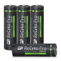 GP Photoflash 2000mAh oplaadbaar, 4 stuks - thumbnail