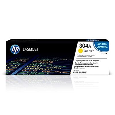 HP toner 304A, 2 800 pagina&apos;s, OEM CC532A, geel