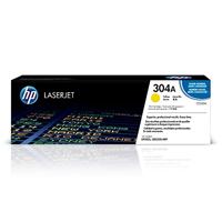 HP toner 304A, 2 800 pagina&apos;s, OEM CC532A, geel - thumbnail