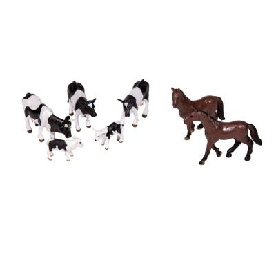 Dutch Farm Koeien en Paarden Set 7-delig