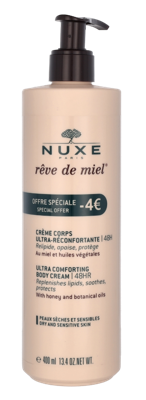 Nuxe Body Rêve de Thé Crème Corps Ultra Réconfortante 400ml