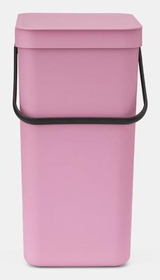 Brabantia Sort & Go afvalemmer 16 liter Lilac Pink