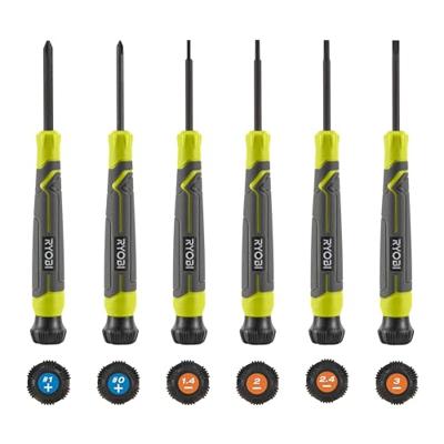 Ryobi RHSDS6PC | Magnetische Schroevendraaierset 6 stuks - 5132006045 Ryobi RHSDS6PC | Magnetische Schroevendraaierset 6 stuks - 5132006045