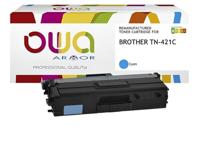 Toner OWA alternatief tbv Brother TN-421C blauw - thumbnail