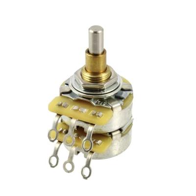 AllParts EP-4585-000 CTS 250K/500K Concentric Pot logaritmische dubbele potmeter AllParts EP-4585-000 CTS 250K/500K Concentric Pot logaritmische dubbele potmeter