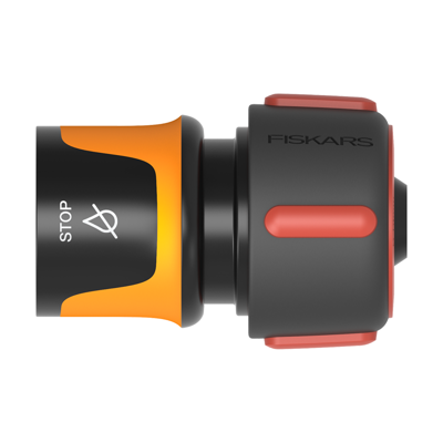 Fiskars Slangkoppeling, 19 mm (3/4'') STOP - 1027081 Fiskars Slangkoppeling, 19 mm (3/4'') STOP - 1027081