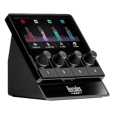 Hercules Stream 100 audio controller voor streamers Hercules Stream 100 audio controller voor streamers