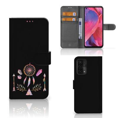 OPPO A54 5G | A74 5G | A93 5G Leuk Hoesje Boho Dreamcatcher OPPO A54 5G | A74 5G | A93 5G Leuk Hoesje Boho Dreamcatcher
