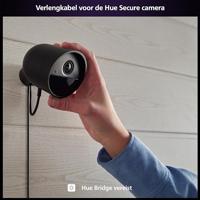 Philips Hue Outdoor oplaadkabel - CSA-2DA - 5 m - 24 V - Zwart - thumbnail
