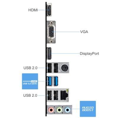 Moederbord MSI PRO H610M-G WIFI DDR4 INTEL H610 LGA 1700