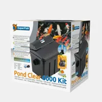 Pondclear Kit 6000 vijver SuperfishPondcl.kit 6000 -uvc 7w- pomp 2000l SuperFish - Superfish - thumbnail