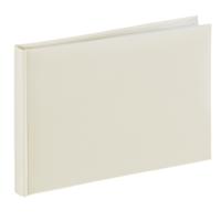 Hama Boekalbum Fine Art 24x17 Cm 36 Witte Pagina's Sand - thumbnail