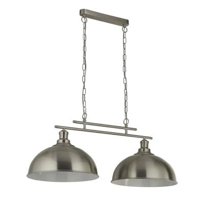 Searchlight 2 lichts hanglampFusion Wit - 0932-2SS