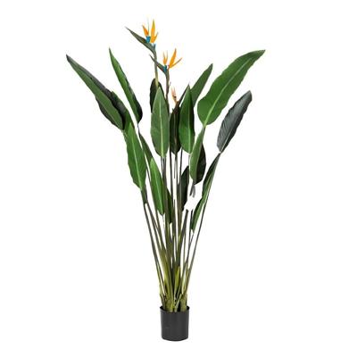 Strelitzia met bloem 150 cm kunstplant Buitengewoon de Boet - Buitengewoon de boet