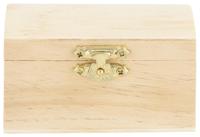 HEMA Schatkist hout 6x9x5 - thumbnail