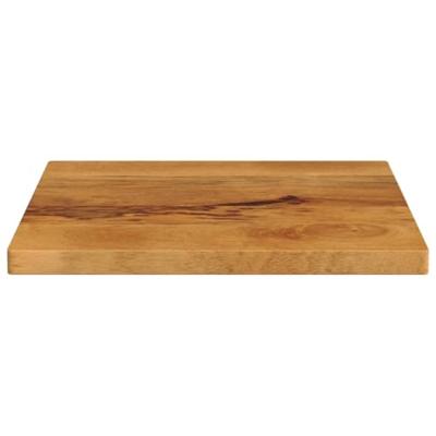 Tafelblad vierkant 60x60x2,5 cm massief mangohout