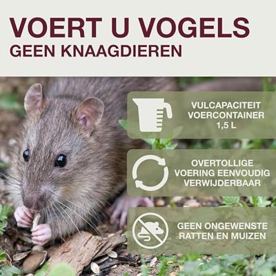 Swissinno Davos Hellgrau Voedersilo 750 g Lichtgrijs 1 stuk(s) 1 820 001