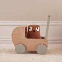 Kids Concept - Doll pram natural (1000558) - thumbnail