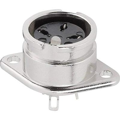 BKL Electronic 0202016 DIN-connector Flensbus, contacten recht Aantal polen: 4 Zilver 1 stuk(s) BKL Electronic 0202016 DIN-connector Flensbus, contacten recht Aantal polen: 4 Zilver 1 stuk(s)