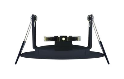 Lyora Zwarte inbouwspotEvoFire GU10 - rond - ILDLFR70D028