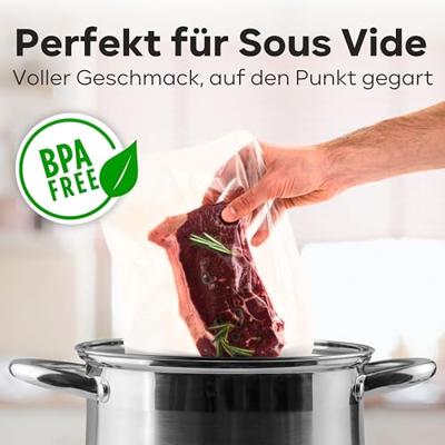 Profi Cook 8910152 50x vacuümzak groot 28 x 40 cm.