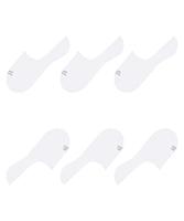 FALKE 3-paar Step High - heren footies met anti slip - Kousenvoetjes die niet afzakken - Sokken voor in loafers katoen - 42 - Wit - Onderbroek - - - thumbnail