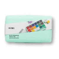 Gouache himi 18 kleuren 30gr box groen - thumbnail